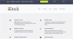 Desktop Screenshot of edock.it